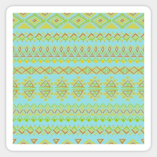 Set of geometric seamless patterns Sticker